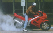 The VFR Tire Burn Page